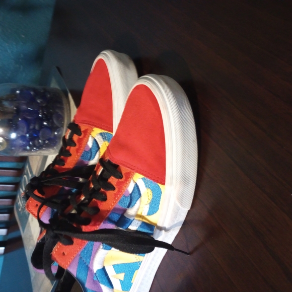 Vans Men's 9.5 Old Skool Statement Multi Block Sneakers Casual Shoes Bla… - Picture 6 of 11